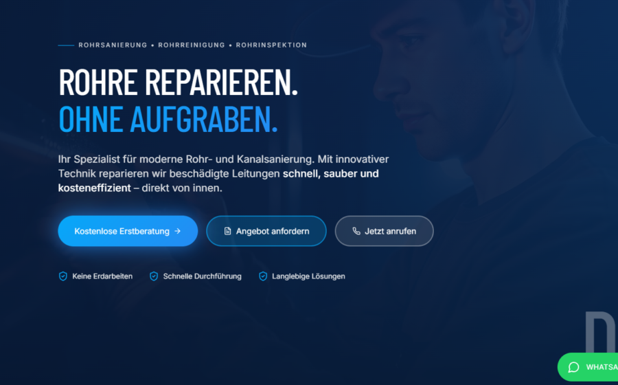 Der-Rohrdoktor – Projekt von OverTech in München