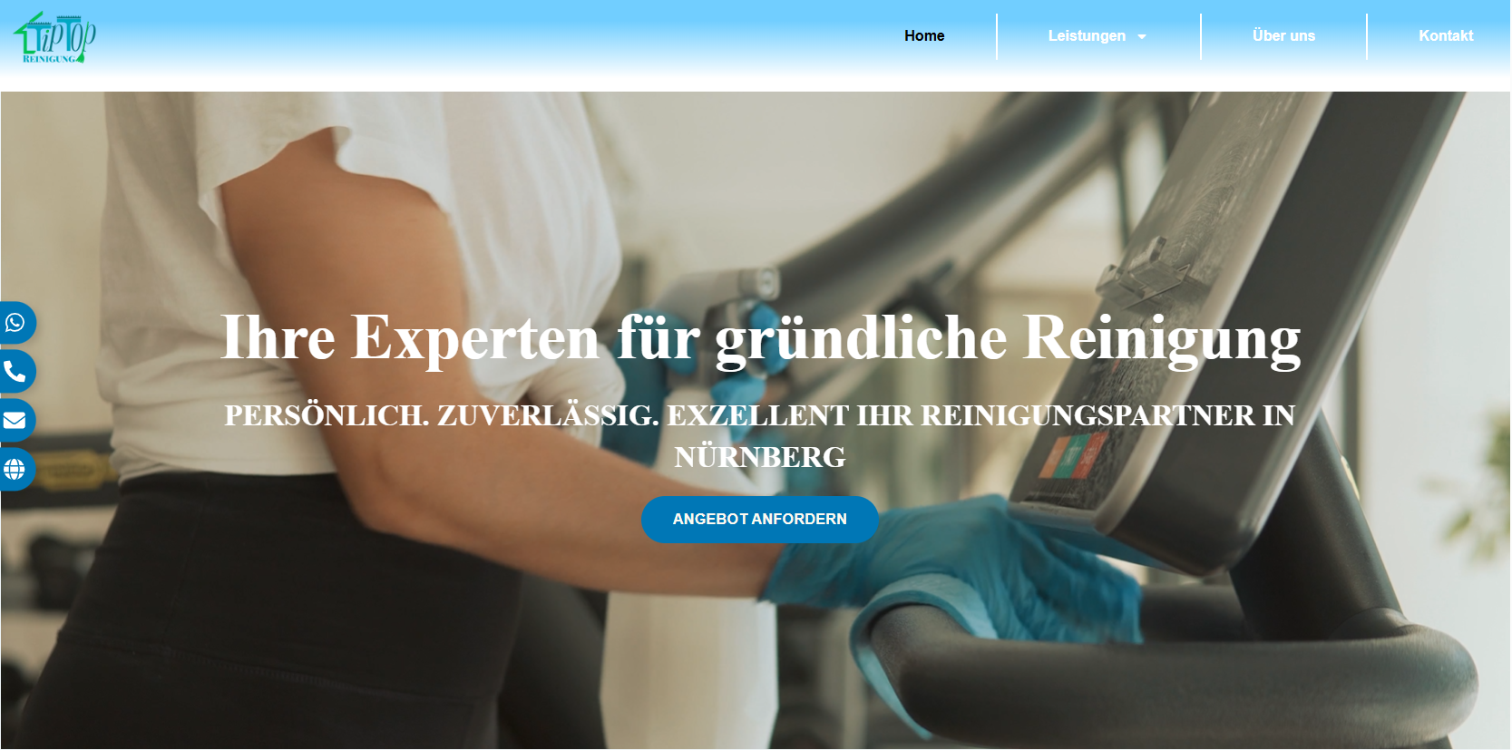 tiptop-reinigung24 – Projekt von OverTech